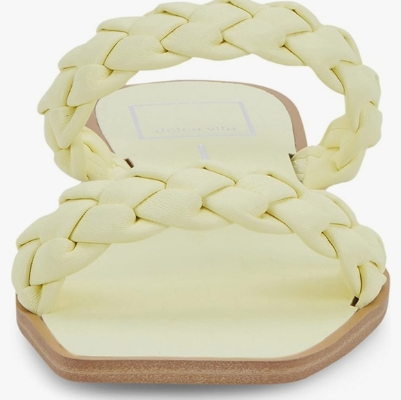 🔹️Dolce Vita🔹️ INDY flat braided Sandals SIZE 8 NWOB ✨️💛 - Picture 2 of 10